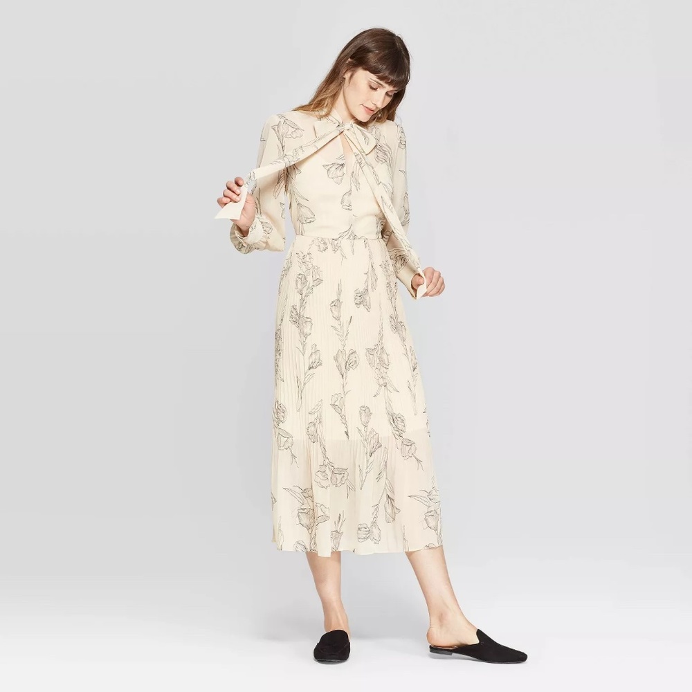 Ivory Midi Dress